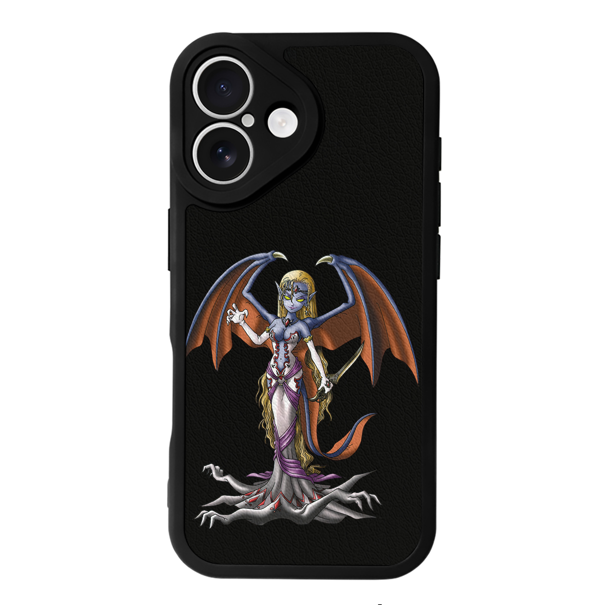 （画像用） ドラゴンクエスト Doragon Kuesuto Dragon Quest 【iPhone 16シリーズ対応】シリコンスマホケース（レザー調） 材質：シリコン